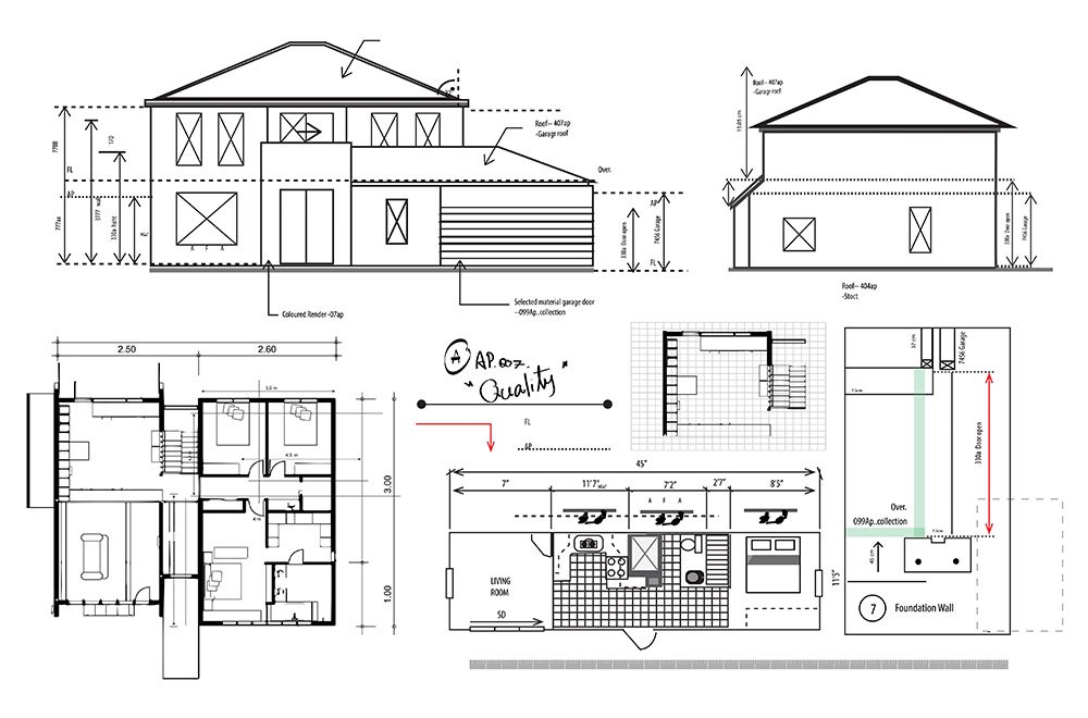 Architectural drawings