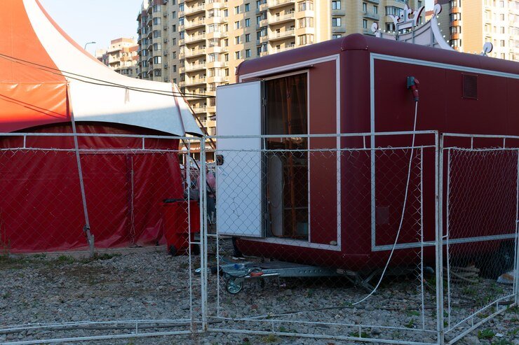 What is temporary accommodation on a construction site​
