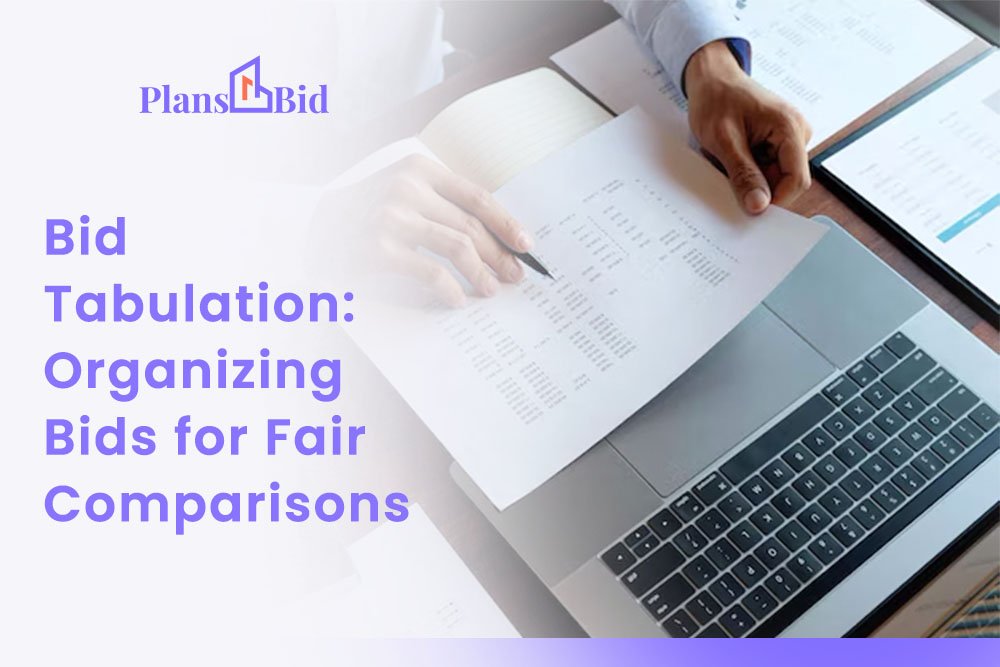 Bid tabulation